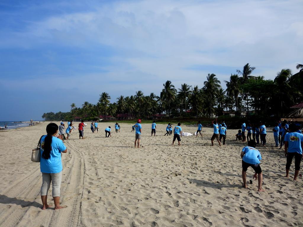 Ocean Blue Beach Hotel Ngwesaung Exterior photo