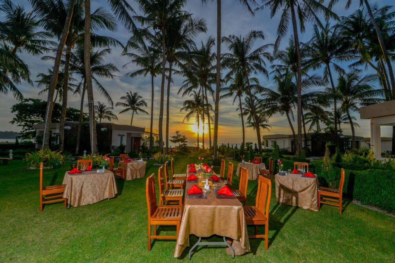 Ocean Blue Beach Hotel Ngwesaung Exterior photo